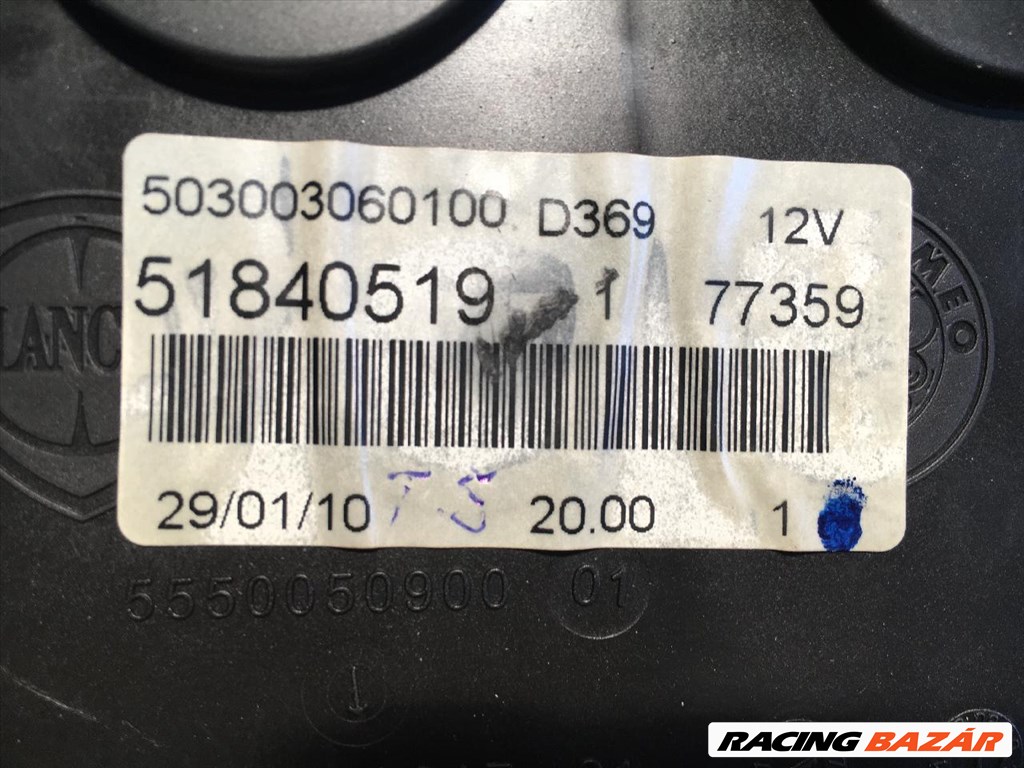 Fiat Punto EVO benzines bontott óracsoport 51840519 2. kép