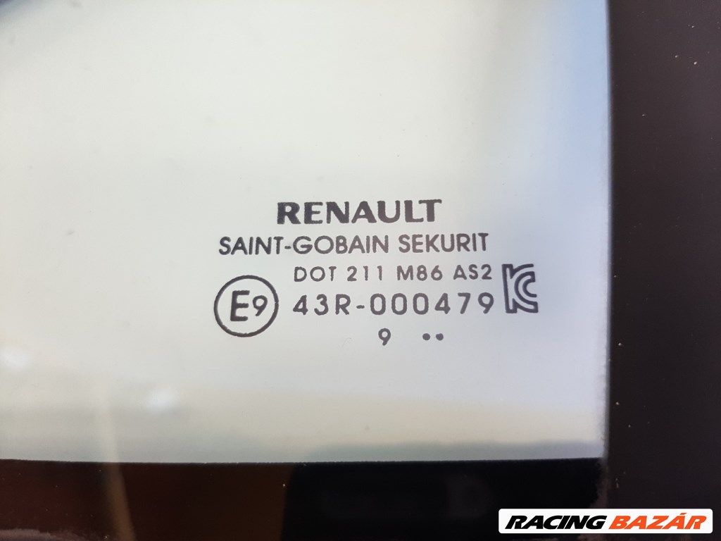 Renault Zoe bal elsõ ajtó üveg fix 2. kép
