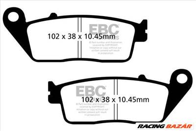 EBC SFA608 Scooter Aramid robogó fékbetét garnitúra