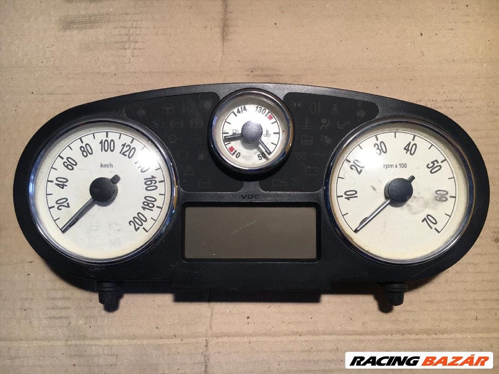 Lancia Y VDC, tempomatos benzines bontott óracsoport 51709392 1. kép