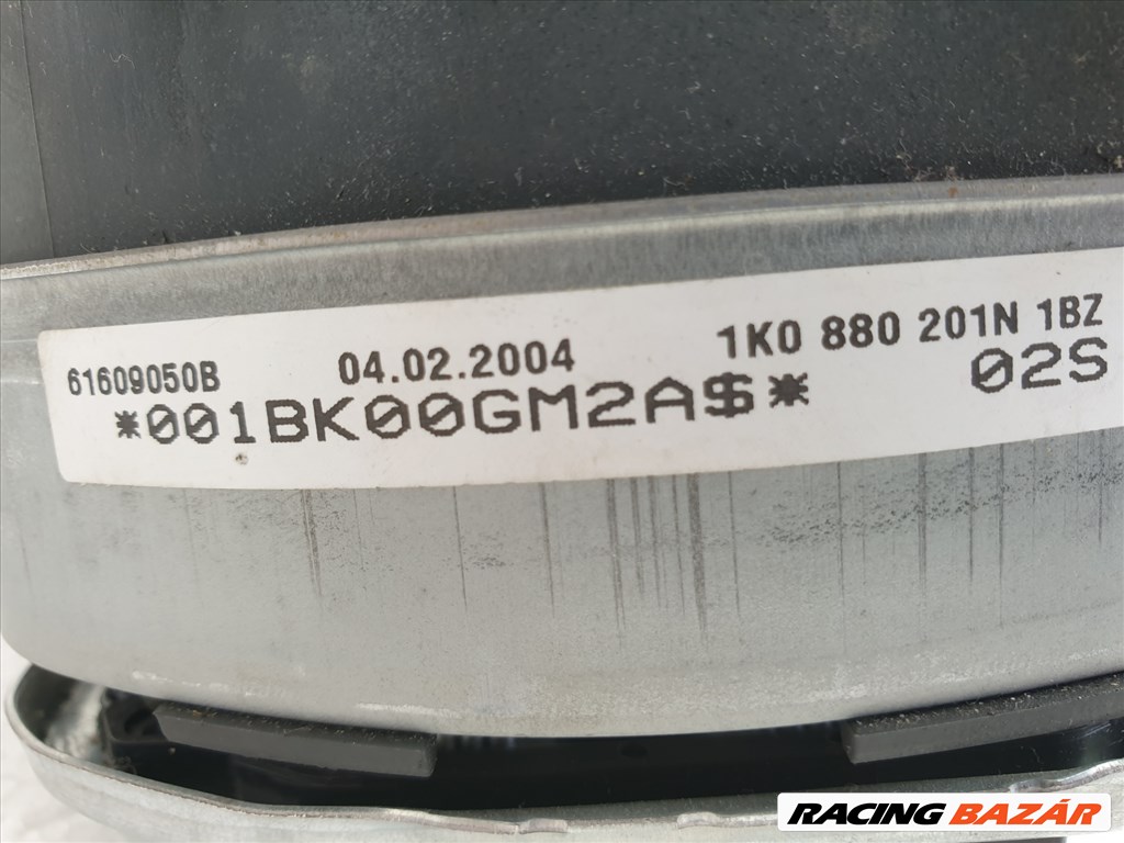 504787 VW Golf 5, 2004, Kormánylégzsák, légzsák, 1 Csati, 4 Águ kormányba 9. kép