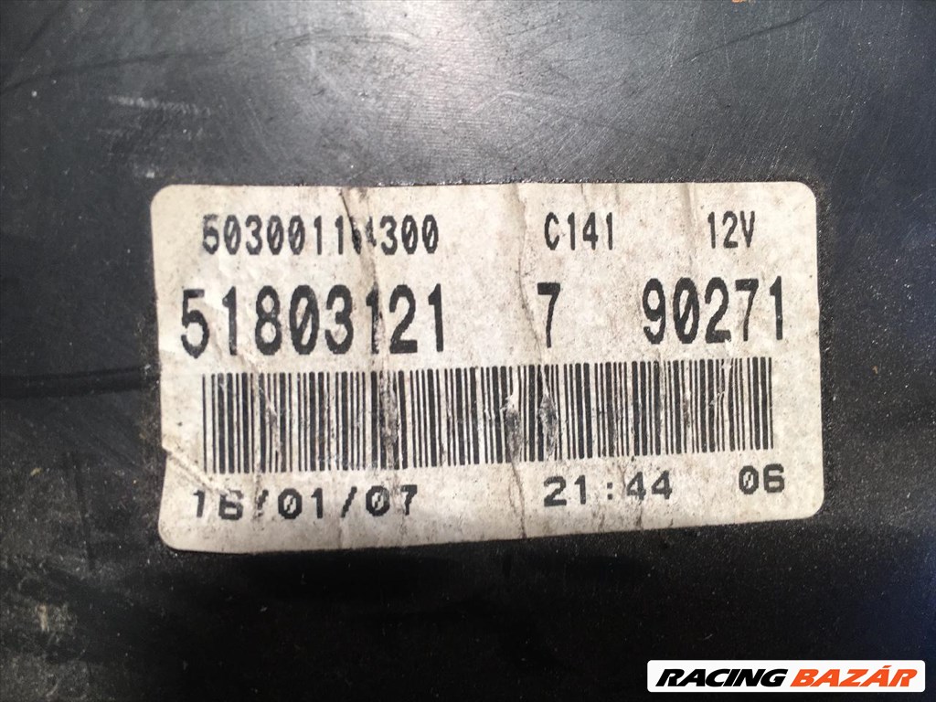 Grande Punto 2005- keréknyomás ellenőrzős, benzines bontott óracsoport 51803121 2. kép