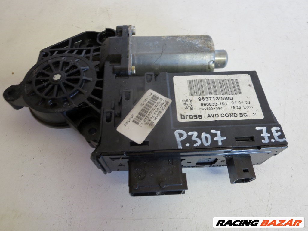 Peugeot 307 jobb elsõ ablakemelõ motor 9637130680 1. kép