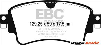 EBC DPX2254 Ultimax2 fékbetét szett két tárcsához