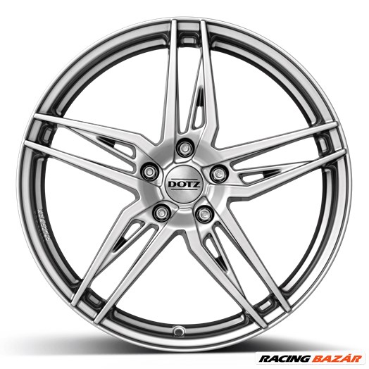 R17 5x100 (57,1) DOTZ Interlagos Shine High Gloss 7.5J ET51 NEW - 450 EUR 4. kép
