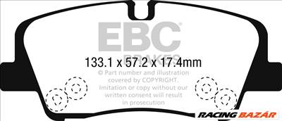 EBC DPX2283 Ultimax2 fékbetét szett két tárcsához