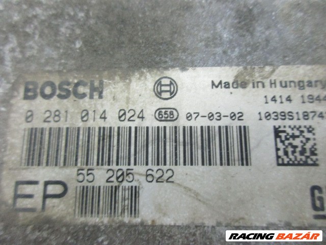 Opel Zafira 1,9 cdti/Astra H 1,9 cdti , 55205622/281014024 számú motorvezérlő 2. kép