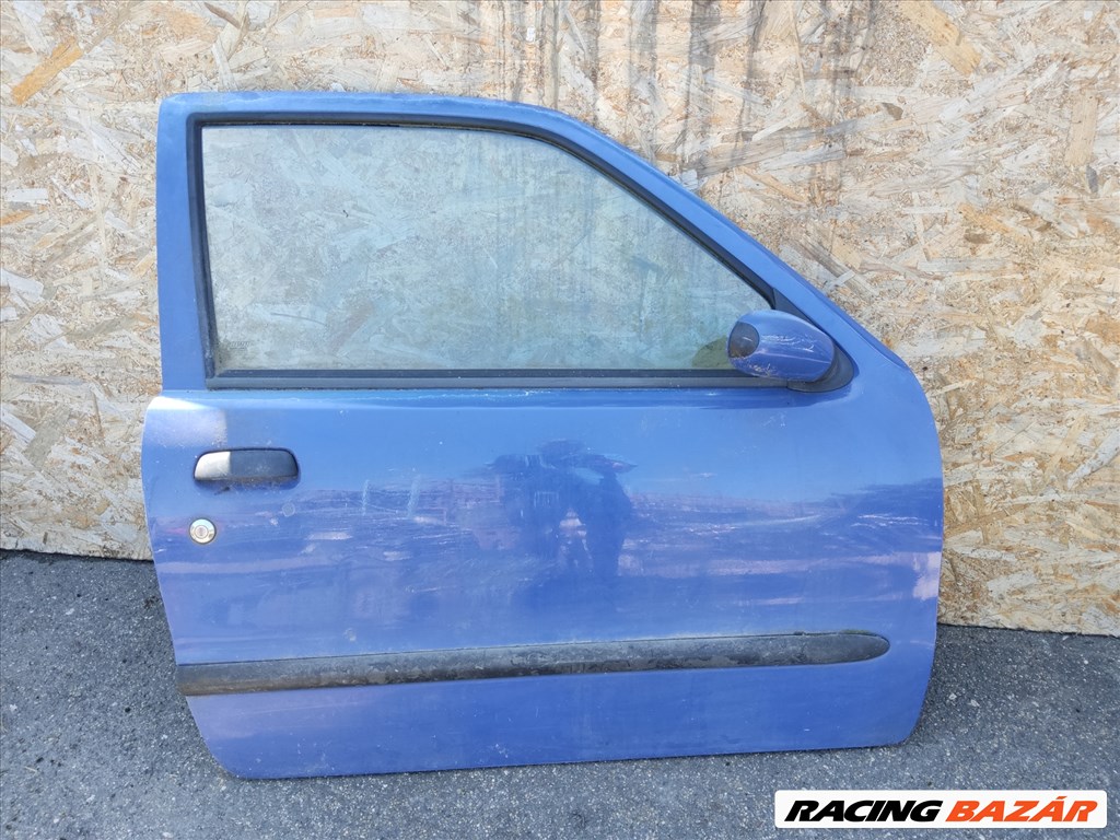 168489 Fiat Seicento 1998-2010 kék színű jobb oldali ajtó 1. kép