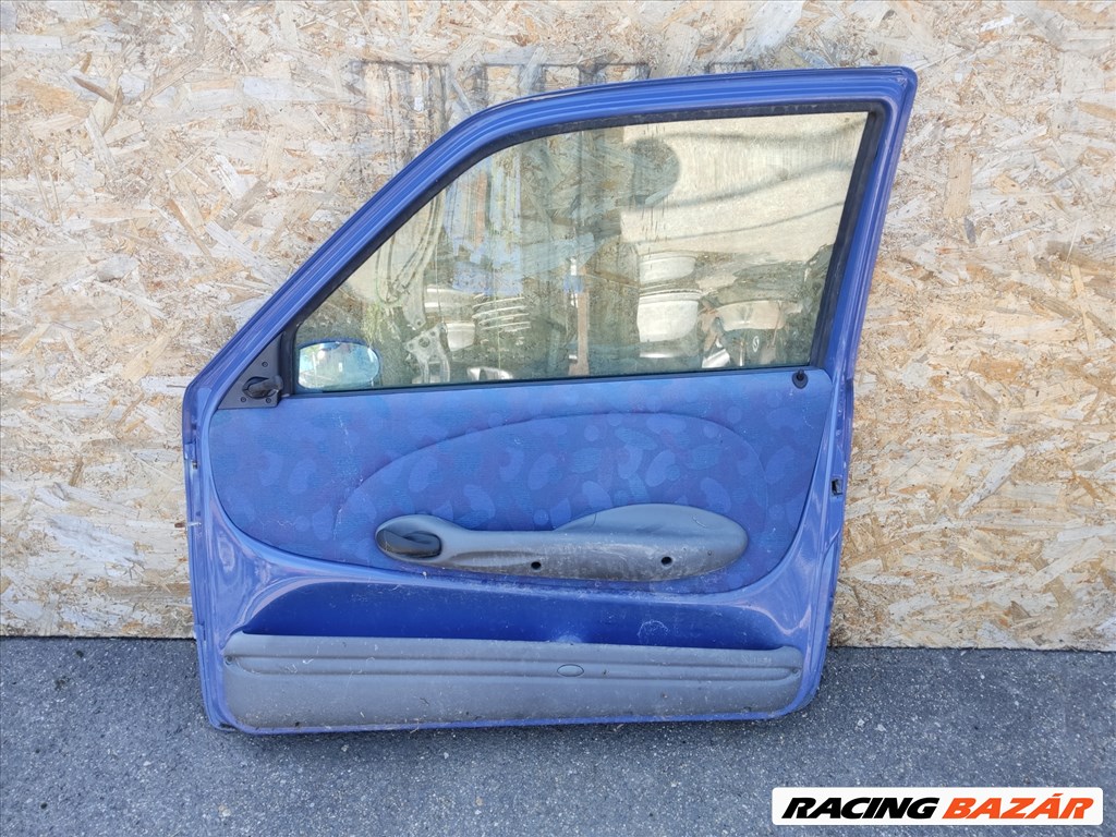 168489 Fiat Seicento 1998-2010 kék színű jobb oldali ajtó 2. kép