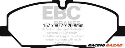 EBC DPX2285 Ultimax2 fékbetét szett két tárcsához