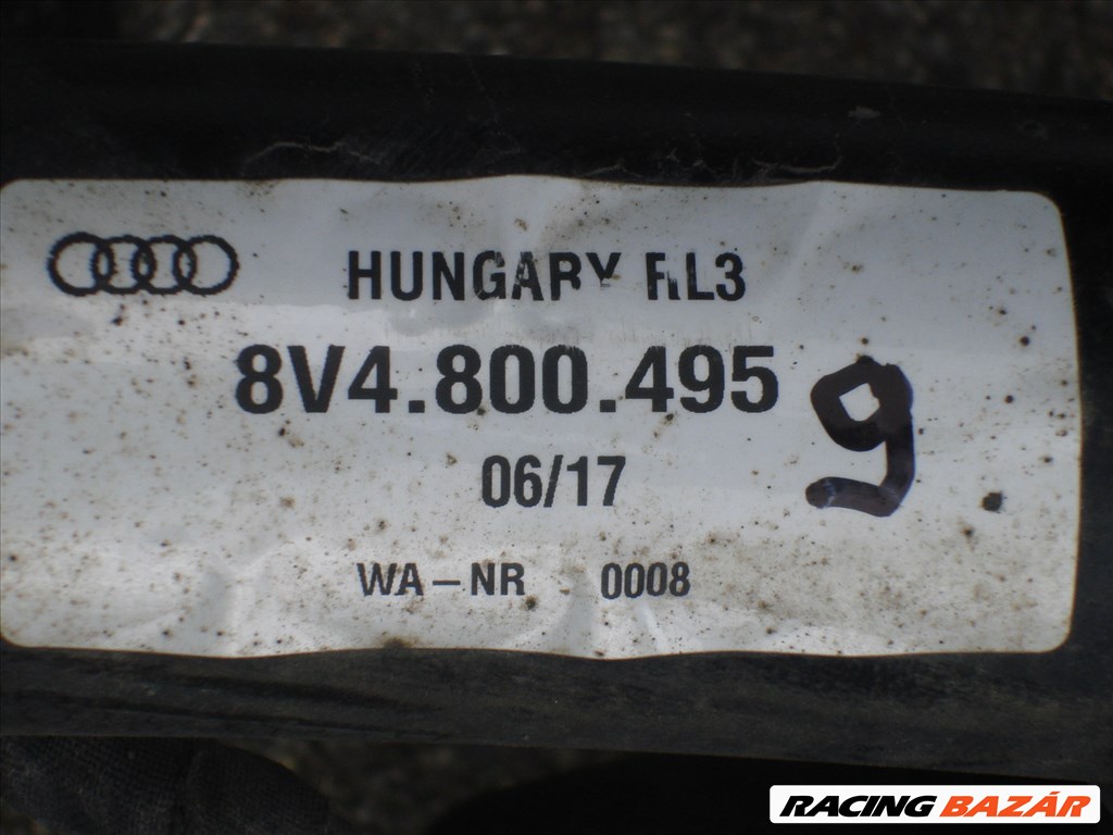 Audi A3 8V Sportback gyári elektromos Vonóhorog 8V4800495 2013-tól 5. kép