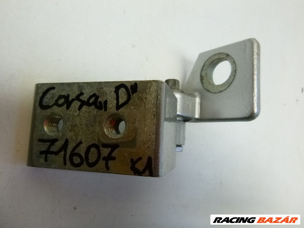 Opel Corsa D jobb hátsó alsó ajtó zsanér 13181940 2. kép