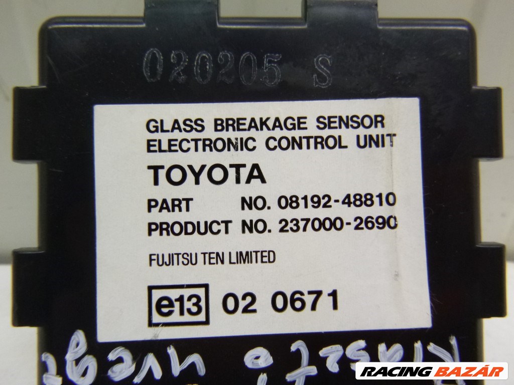 Toyota Avensis Verso  riasztó vezérlõ modul 0819248810 3. kép