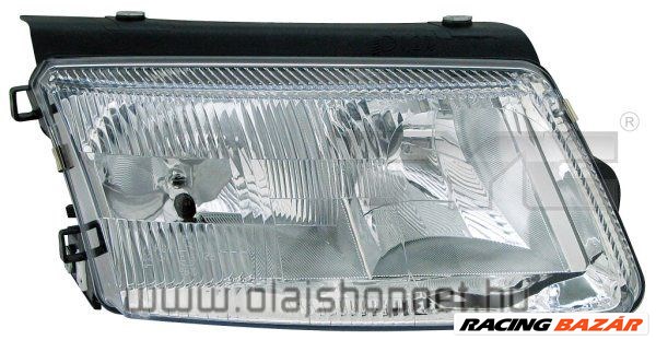 VW Passat (B5) 1996.10.01-2000.10.31 Fényszóró FF-H7/H1 jobb TYC 1. kép