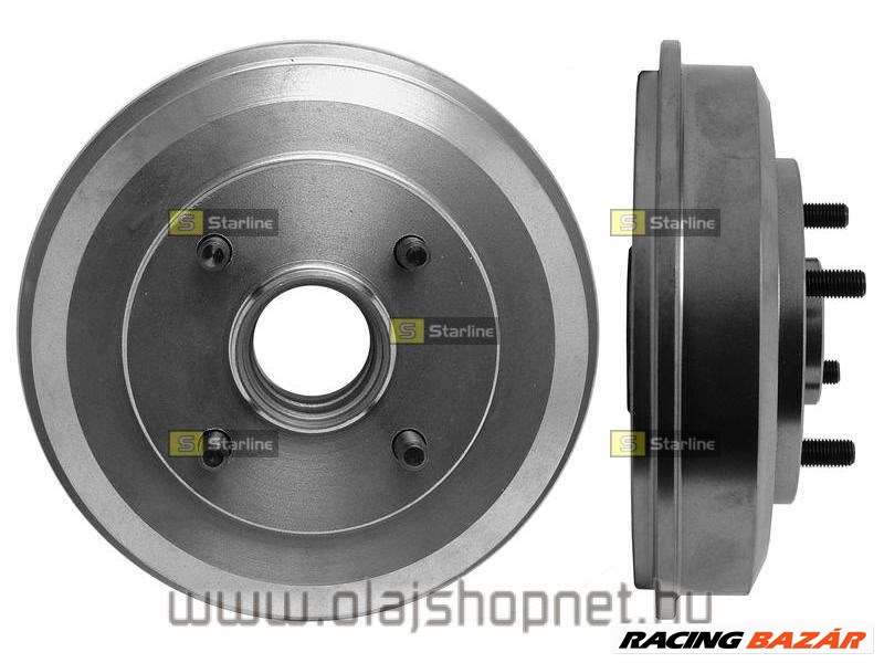 Hátsó fékdob Ford Focus I. 1998-2004-ig 1. kép