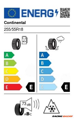 Continental 4x4WinterContact  SUV * M+S 3PMSF 255/55 R18 105H off road, 4x4, suv téli gumi 2. kép