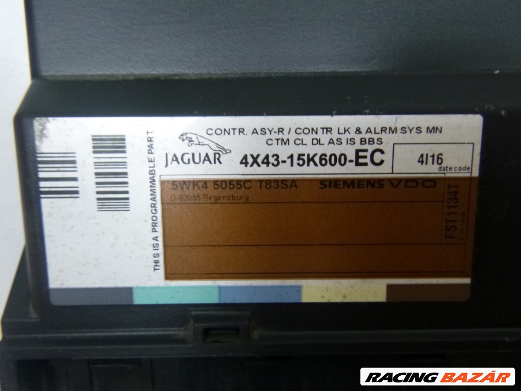Jaguar X-type  komfort elektronika 4X4315K600EC 2. kép