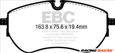 EBC DPX2377 Ultimax2 fékbetét szett két tárcsához
