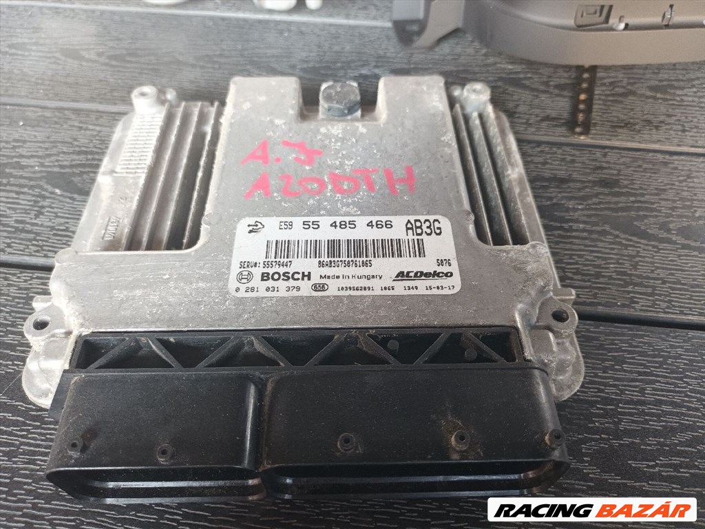 Opel Astra J motorvezérlő elektronika  554854660 281031379 a20dth 4. kép