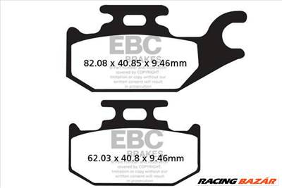 EBC SFA307HH Scooter Sintermetall robogó fékbetét garnitúra