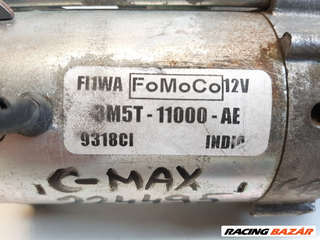 Ford Focus C-max  önindító 3M5T11000AE 5. kép