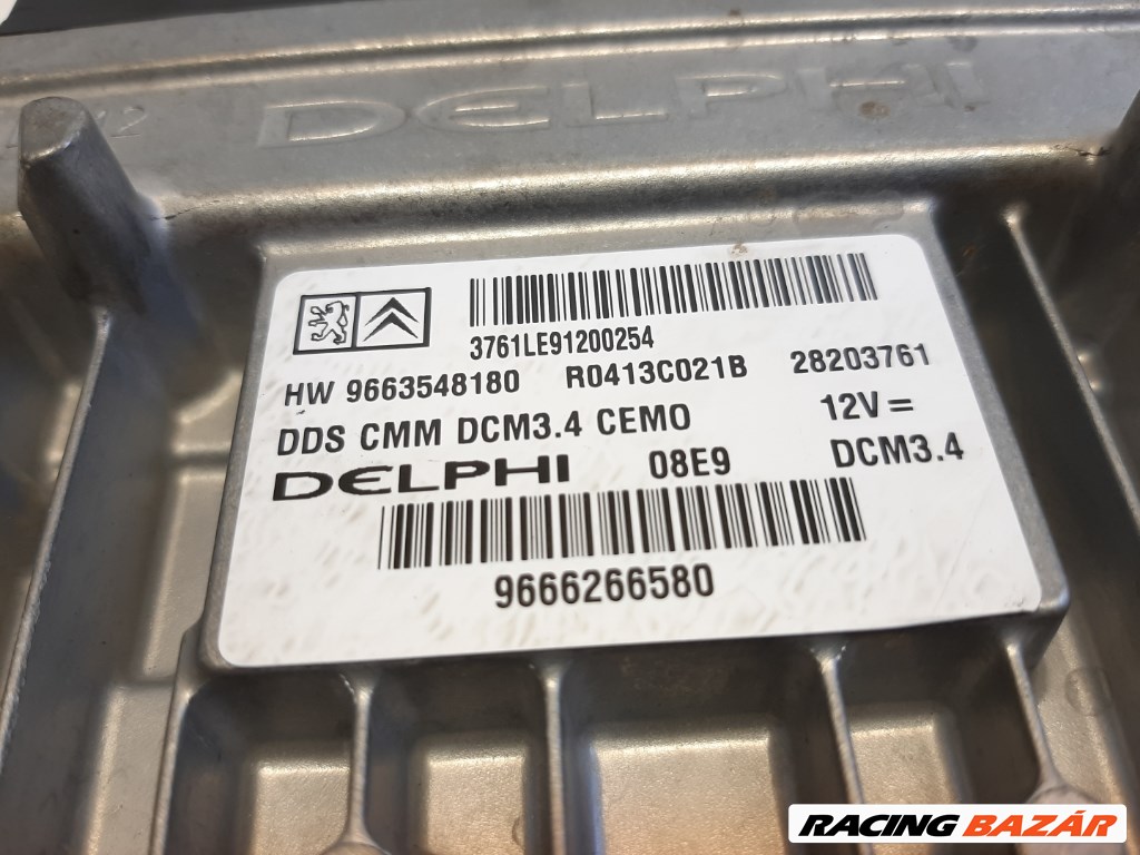 Citroen C5  motorvezérlõ 9663548180 3. kép