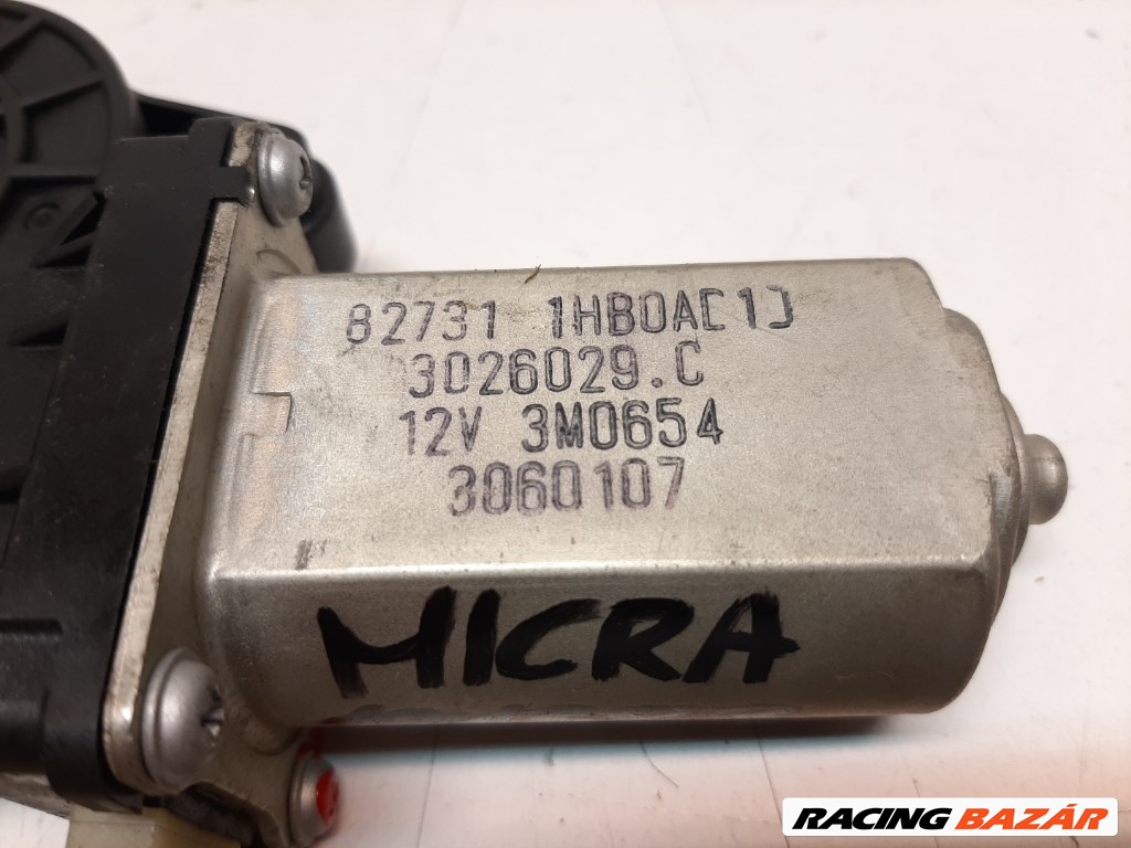 Nissan Micra (K13) bal elsõ ablakemelõ motor 827311HB0AC 3. kép