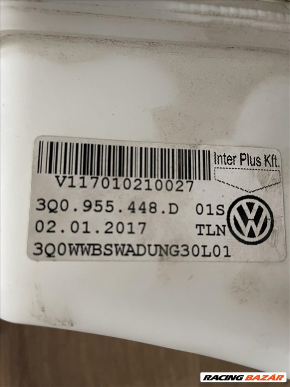Volkswagen Passat B8 ablakmosó tartály 3Q0955448D 2. kép