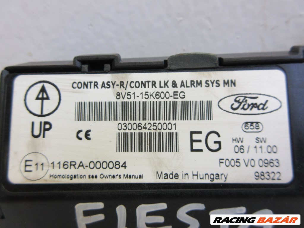 Ford Fiesta  komfort elektronika 8V5115K600EG 2. kép