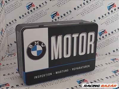 BMW Motor Service fém doboz tároló tárolódoboz (A00015)