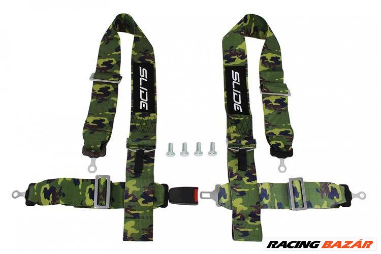 Verseny öv  Slide 4p 3" Camo 1. kép