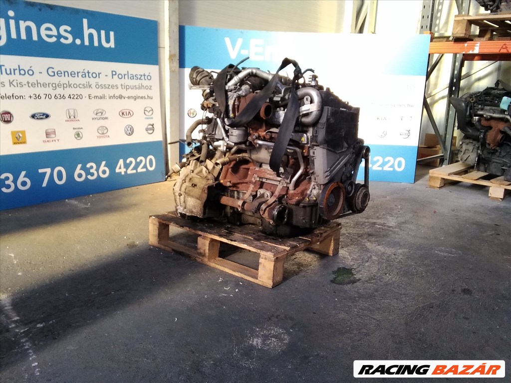 Renault/ Nissan K9KA636 bontott motor 2. kép