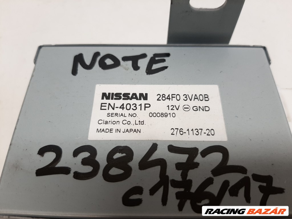 Nissan Note (E12) hátsó Autós kamera vezérlõ 284F03VA0B 2. kép