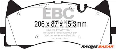 EBC DP52298NDX Bluestuff fékbetét szett két tárcsához
