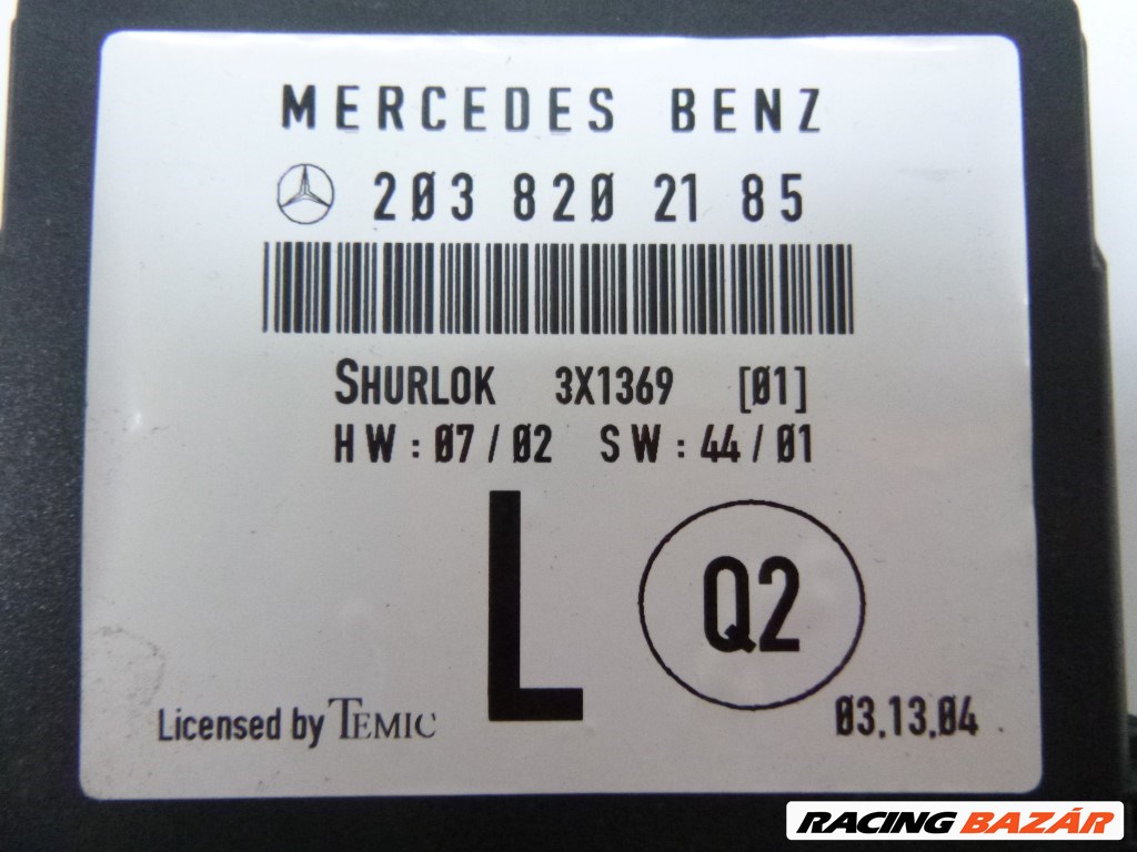 Mercedes-Benz C203 (C203) bal hátsó ajtó elektronika 2038202185 2. kép