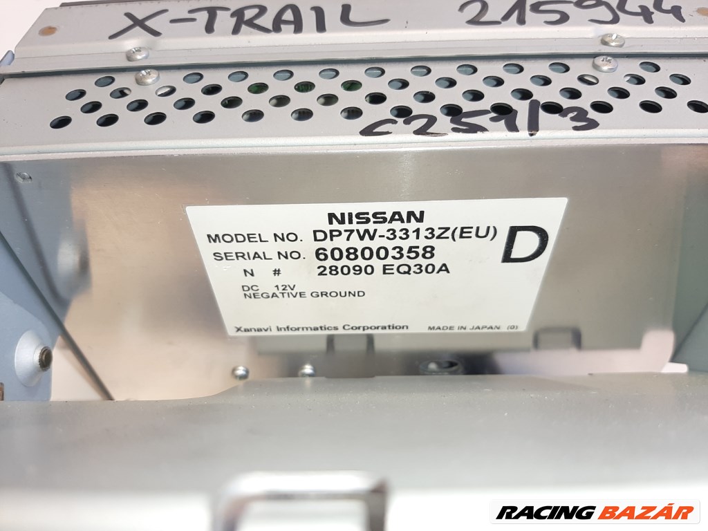 Nissan X-trail (T30) Lcd kijelzõ 28090EQ30A 3. kép