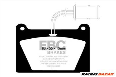 EBC DP4627R Yellowstuff fékbetét szett két tárcsához