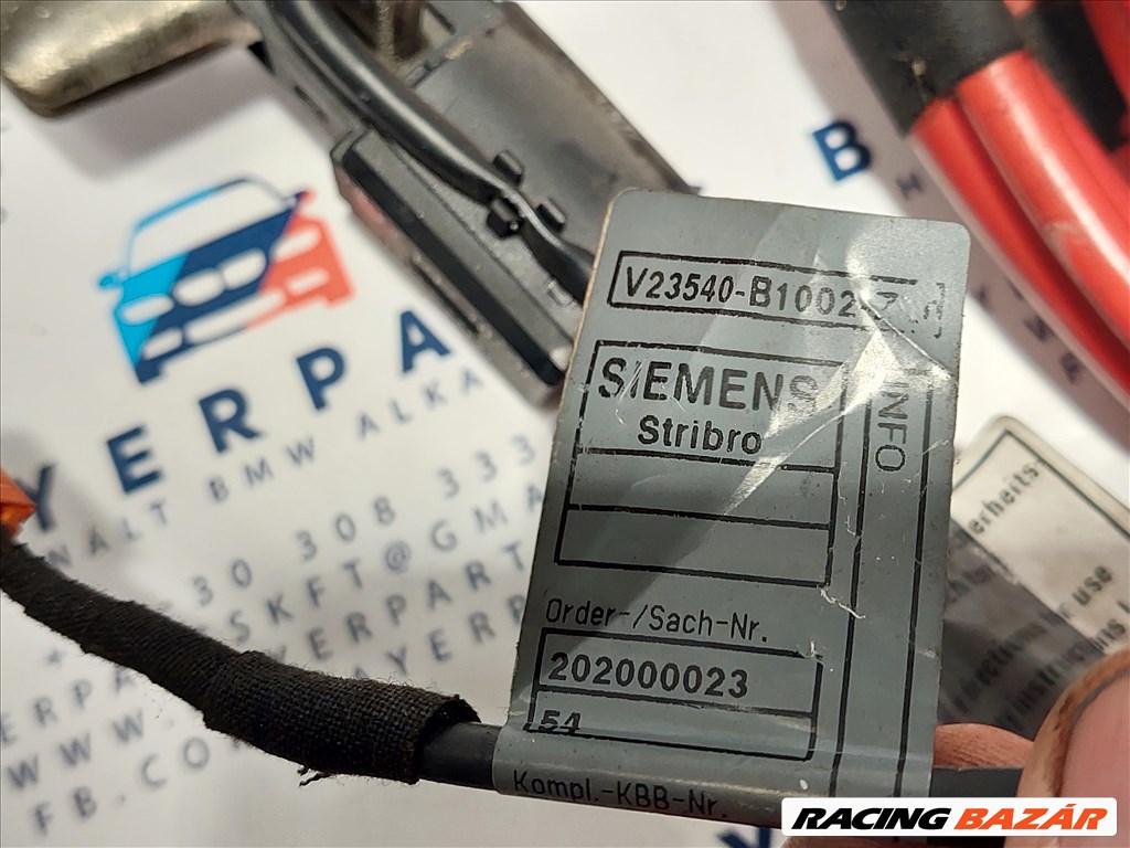 BMW E46 330d touring pozitív pozitiv akku akkumulátor kábel (142034) 69022246902225 3. kép