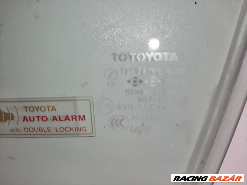Toyota prius (XW20) bal elsõ ajtó üveg lejáró 2. kép