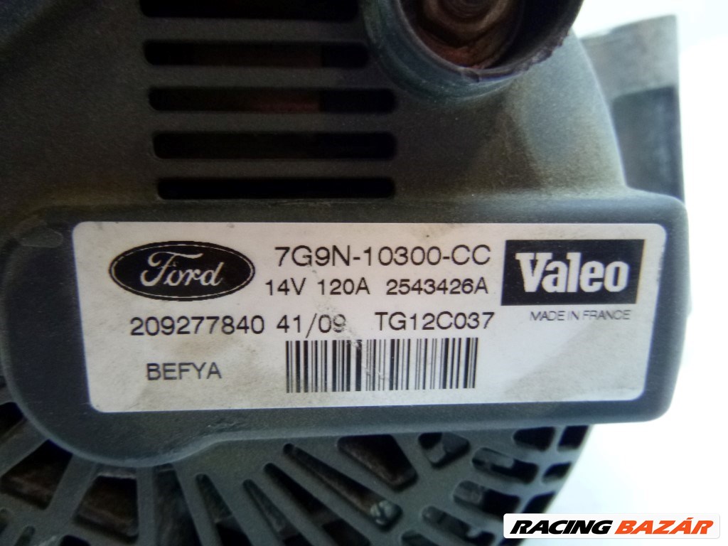Ford Fiesta  generátor 7G9N10300CC 3. kép