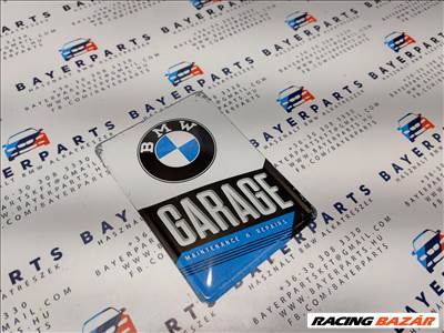 BMW Garage garázs retró fémplakát fém képeslap tábla (A00001) 