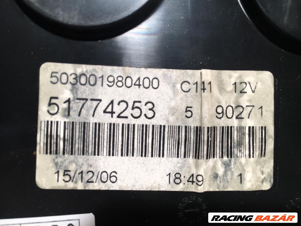 Fiat Bravo 2007-2014 1.4 TJet benzines bontott óracsoport 51774253 2. kép