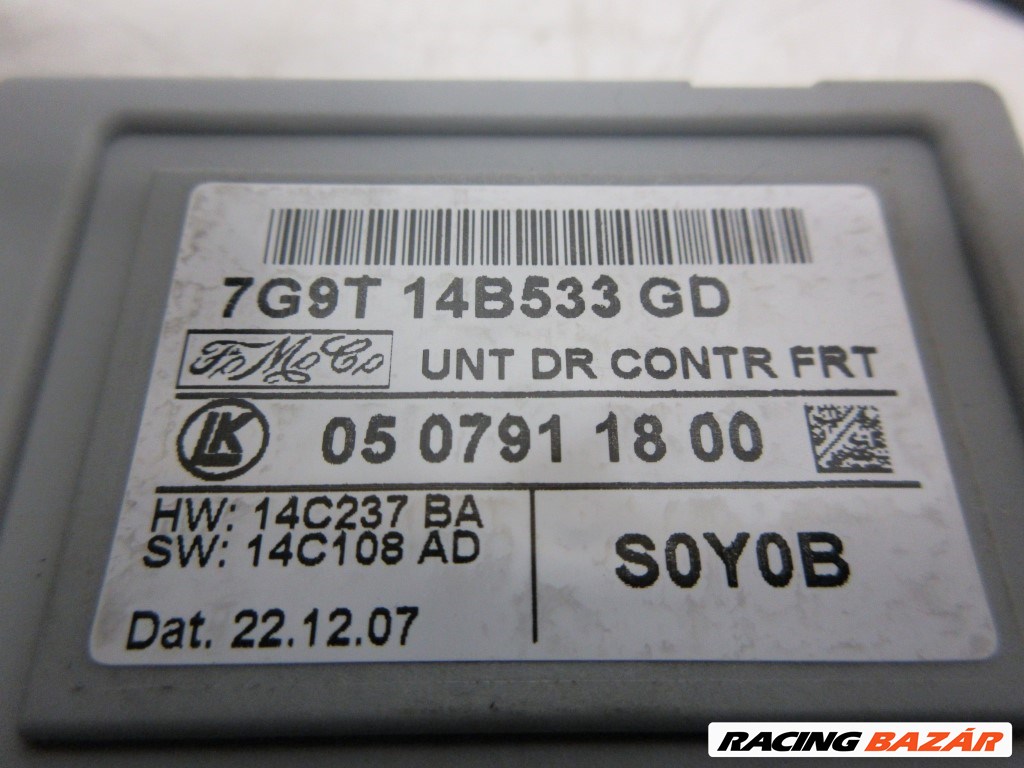 Ford Mondeo (MK4) bal elsõ ajtó elektronika 7G9T14B533GD 2. kép
