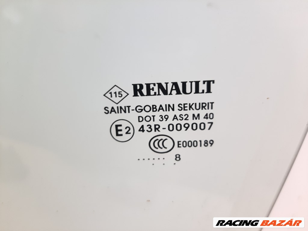 Renault Zoe bal elsõ ajtó üveg lejáró 2. kép