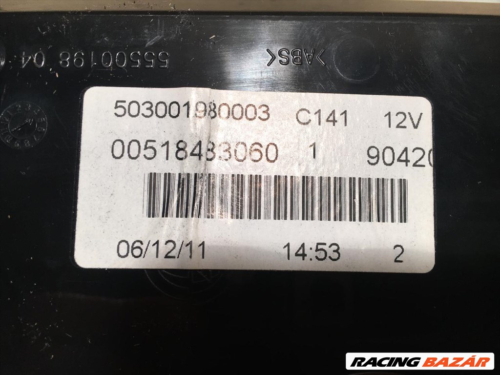 Fiat Bravo 2007-2014 dízel bontott óracsoport 518483060 2. kép