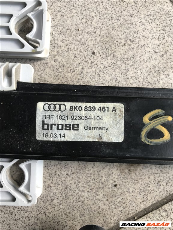 Audi A4 (B8 - 8K) SEDAN / bal hátsó ablakemelő szerkezet 8k0839461a 2. kép