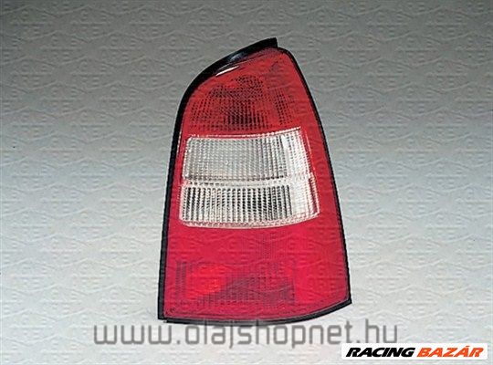 Opel Vectra B Hátsó lámpa üres jobb piros/fehér (Kombi 1. kép
