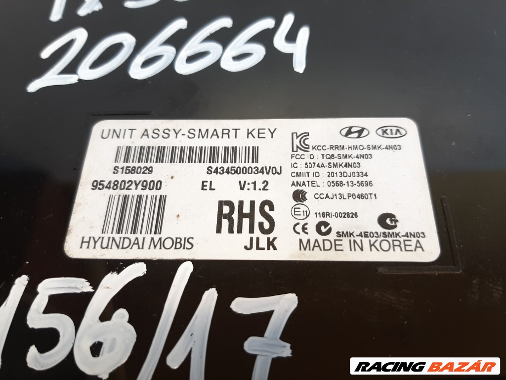 Hyundai IX35 (ELH) központizár vezérlõ 954802Y900 2. kép