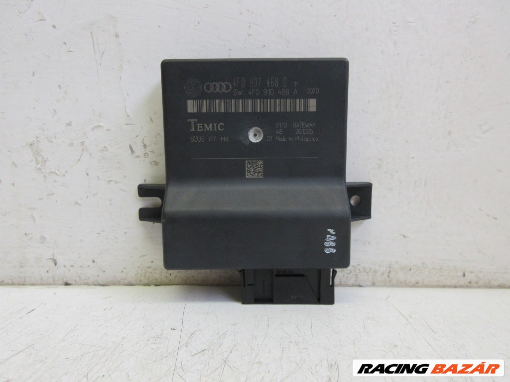 Audi A6 (C6 4f) gateway 4F0907468D 1. kép