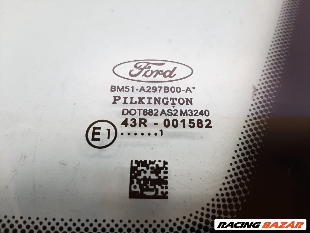 Ford Focus 5 ajtós jobb hátsó oldalfal üveg (karosszéria oldal üveg) BM51A297B00A 2. kép